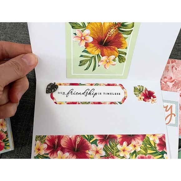 Tropical Oasis 8 Card Set / Limited Quantity Made / All Occasion Cards / - Picture 9 of 10